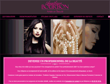 Tablet Screenshot of angeliquebourbon.com